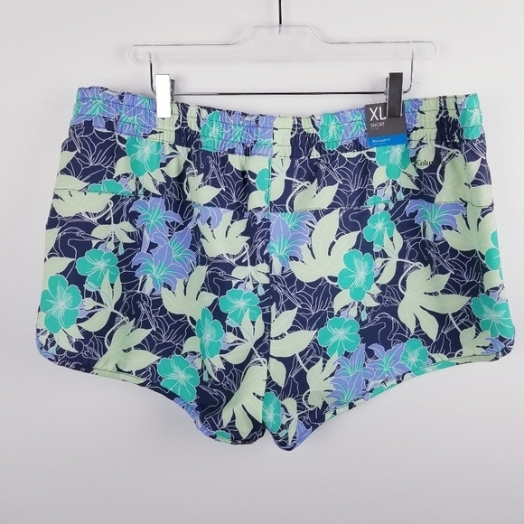 Columbia Bogata Bay Stretch Floral Printed Shorts NWT size XL - Picture 6 of 15
